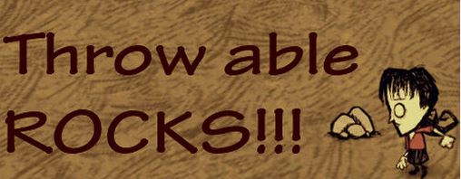 ����(Don't Starve)����ʯͷmod ��ɫ������